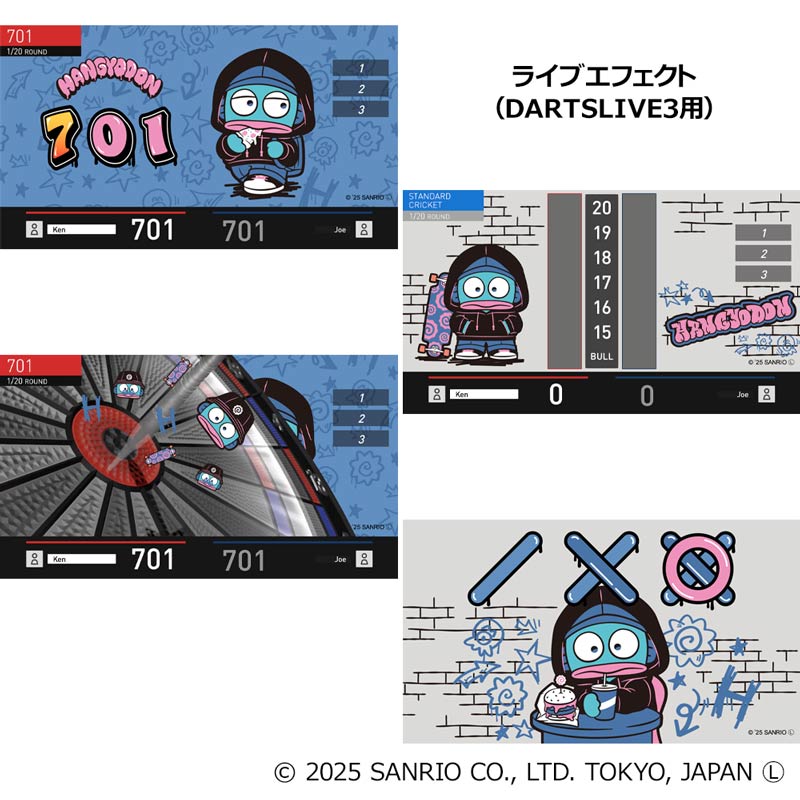 ダーツライブカード付きダーツセット　クロミ　ハンギョドン ダーツライブカード付きダーツセット クロミ ハンギョドン Amazon.co