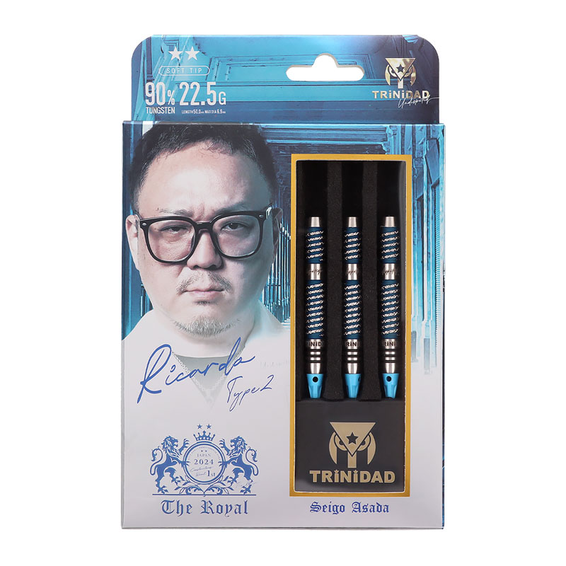新品未開封品 リカルド2 浅田斉吾選手 【トリニダード】 ダーツ バレル ダーツ バレル TRiNiDAD Undisputed RICARDO2 浅田斉吾 選手モデル