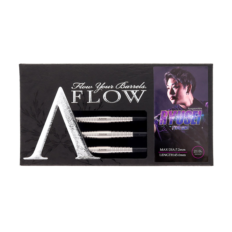 ブラックライン リュウセイ タイプゼロ 畦元モデル 2BA ダーツ > ソフトダーツ > ブランド【タ行】 > ダイナスティー > A FLOW