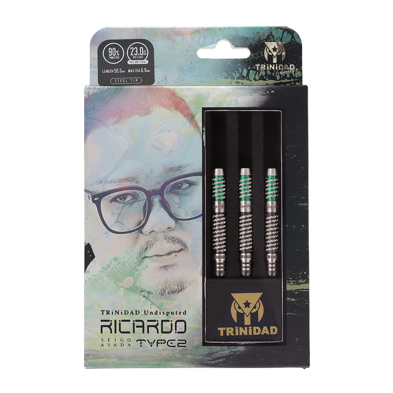 【直筆サイン入り】TRiNiDAD RICARDO 浅田斉吾モデル スティール ダーツ > ハードダーツ > ブランド【タ行】 > トリニダード > TRiNiDAD