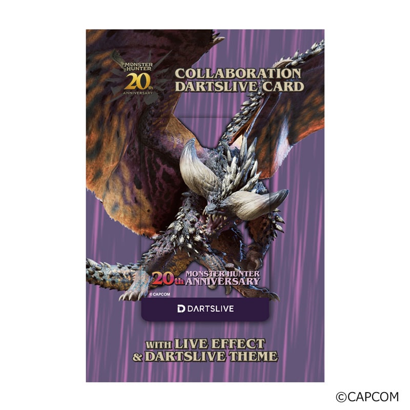 MONSTER HUNTER 20th ANNIVERSARY ダーツ ダーツ バレル MONSTER HUNTER 20th ANNIVERSARY COLLABORATION DARTS