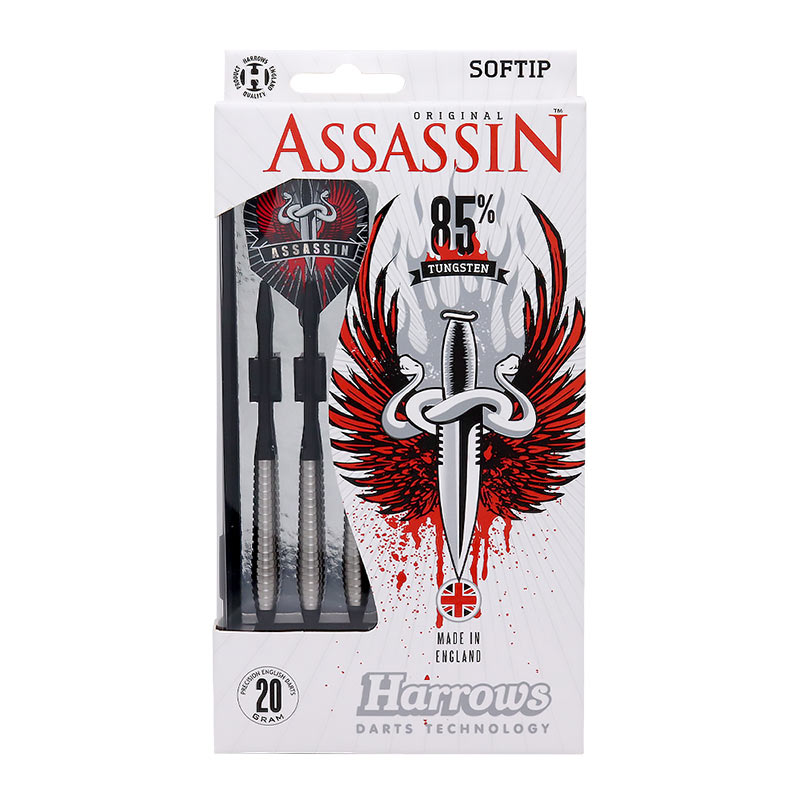 Harrowsハローズ ASSASSINアサシン 85%タングステンK2送料無料 ダーツ > ソフトダーツ > ブランド【ハ行】 > ハローズ > ASSASSIN