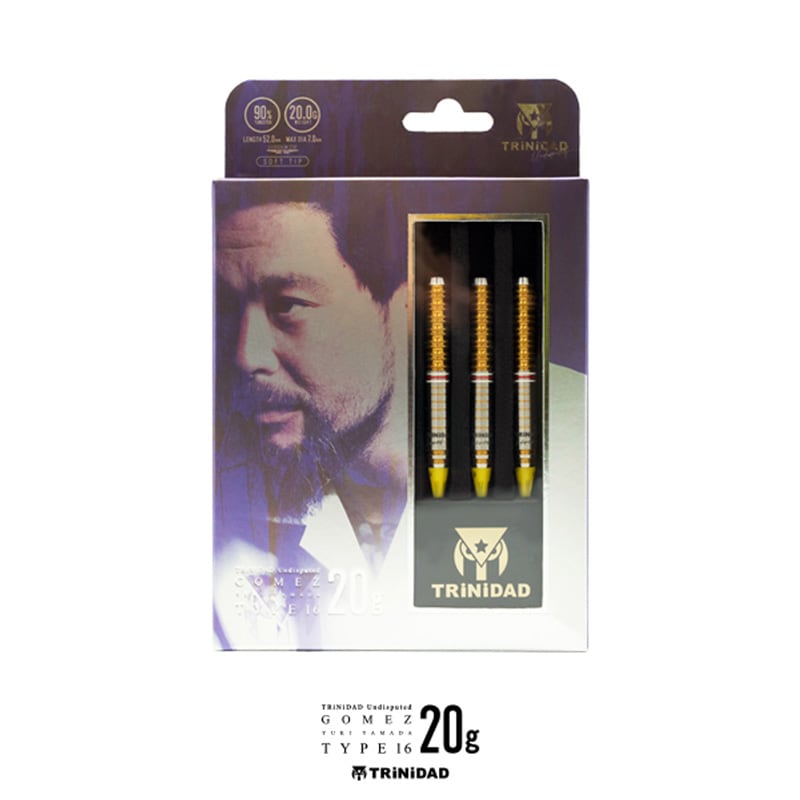 ゴメス16 山田勇樹 TiTO限定 トリニダード GOMEZ16 ダーツ 2BA TiTO限定】ダーツ バレル TRiNiDAD Undisputed GOMEZ16 TiTO Limited