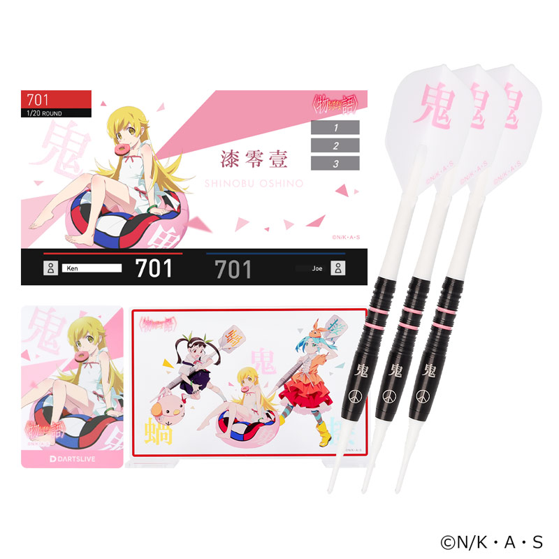【新品未使用】物語シリーズ ダーツセット 忍野 忍ver. ダーツ > キャラクター > 【予約受付終了】【Only Japan】物語シリーズ