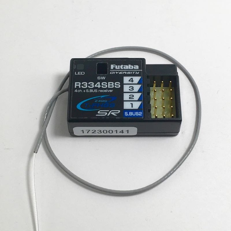 Futaba R334SBS-E 4ch S-BUS受信機 R334SBS-E (SR/T-FHSS/S.Bus2