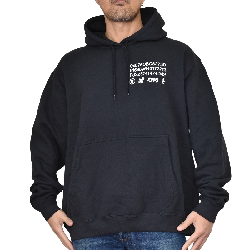 TOMOO パーカー Lサイズ Zip Hoodie フーディー TOMOO パーカー Lサイズ 黒