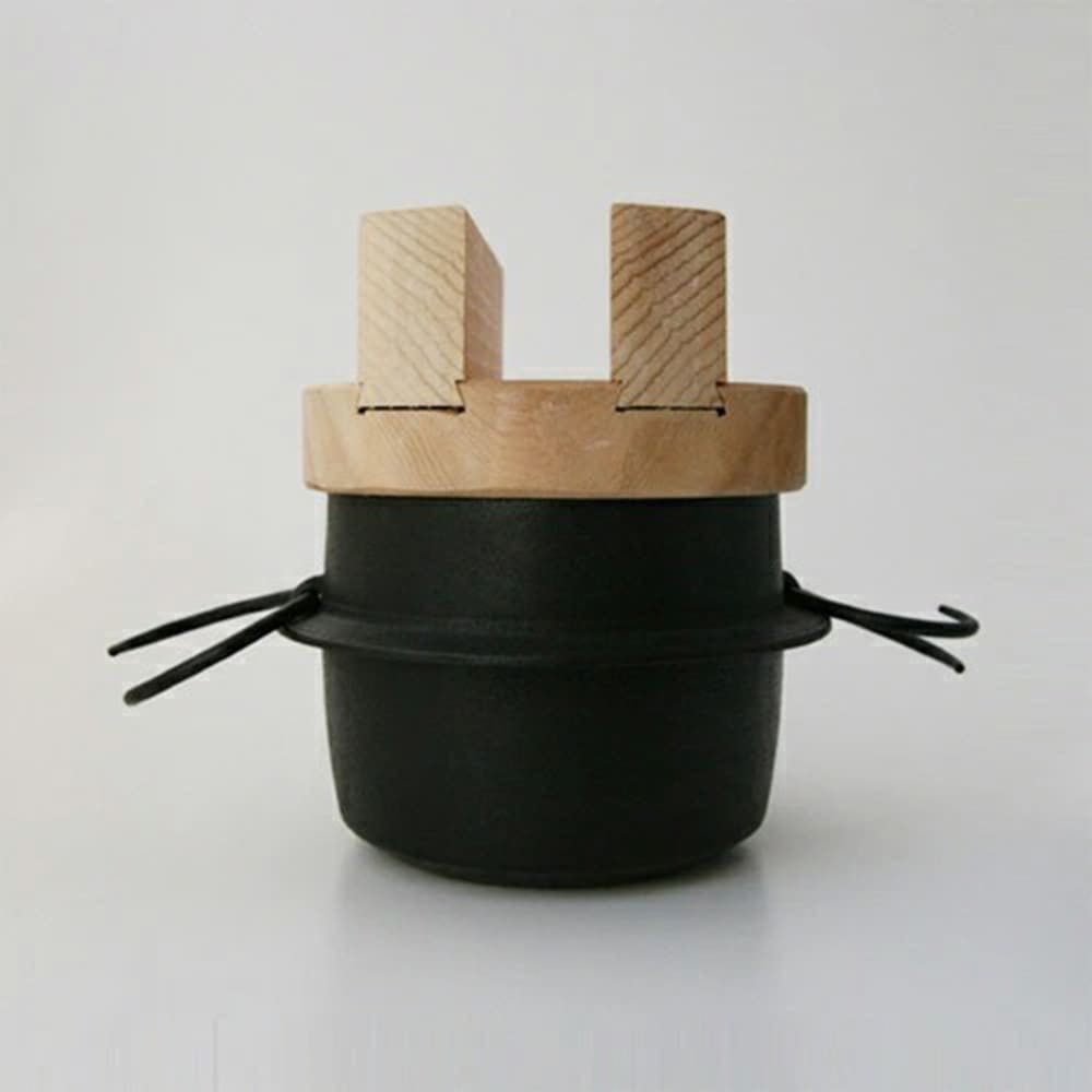 備前南組釜 八印 備前南組釜 八印