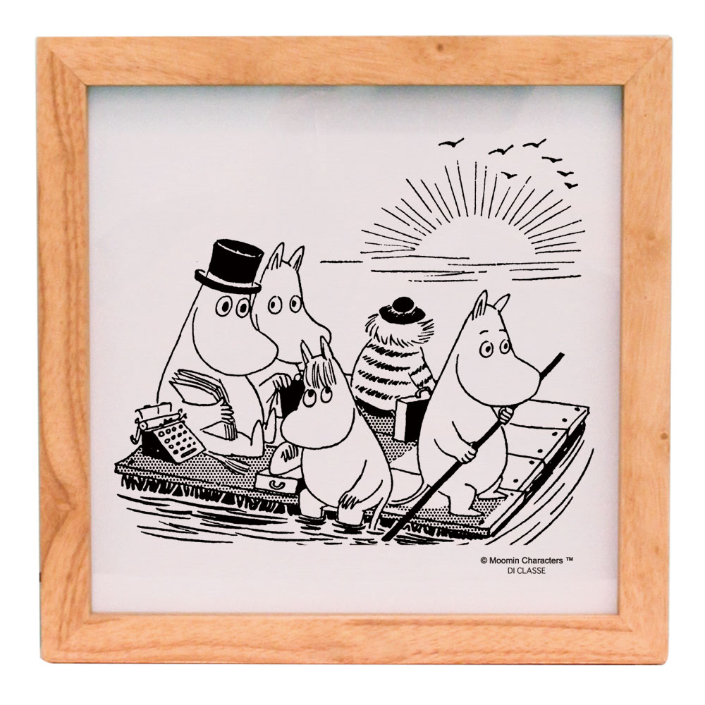 Moomin art frame lamp ムーミン アート - DI CLASE ONLINE SHOP