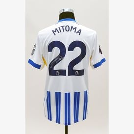 三笘薫 直筆サイン入りブライトン22/23アウェイユニフォーム | THE DUGOUT