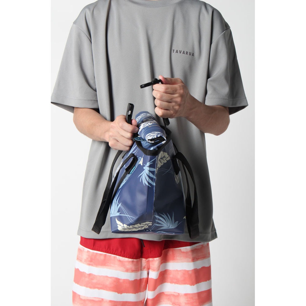 リミテッドカラー】12L 防水トートバッグ ボタニカルネイビー (3056