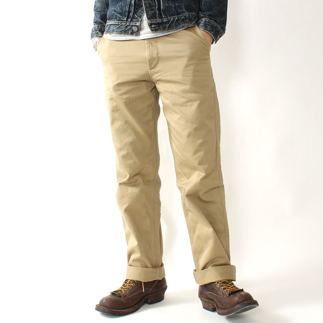 EIGHT-G (エイトジー) ルーズフィット トラウザーズチノパンツ / 304