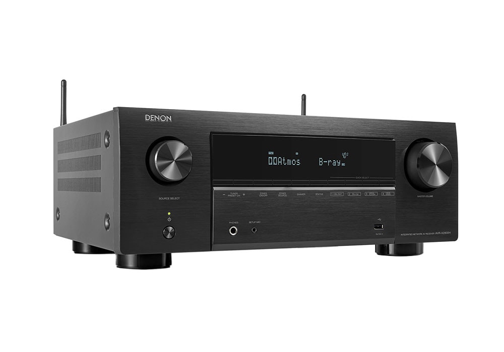 DENON - AVR-X2800H/ブラック（AVRX2800HK）7.2ch AVサラウンド