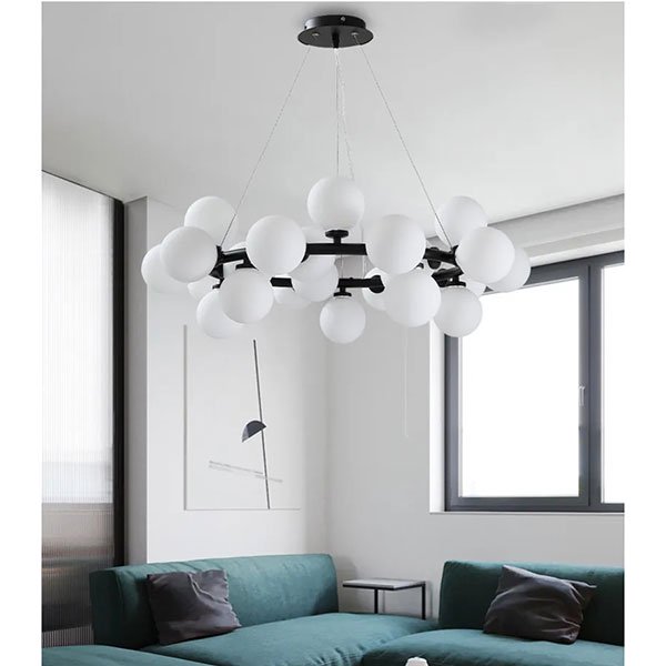 店舗 新築に！セクトデザイン風 ( 45cm) ペンダントライト 照明 黒