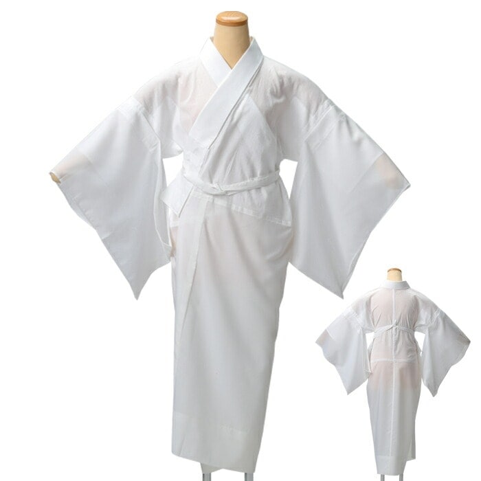 衿秀 公式 き楽っく 長襦袢 涼 夏 絽 涼しい 白 きらっく 襦袢