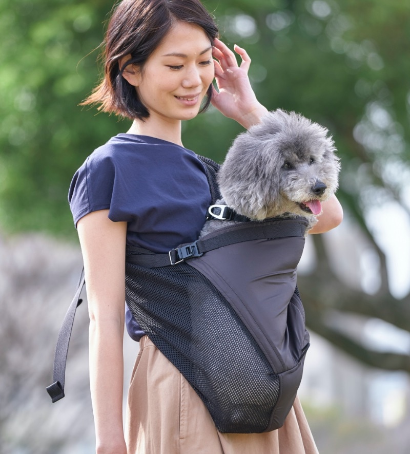 erba エルバ メッシュ ドッグスリング アベルト フロントオープン