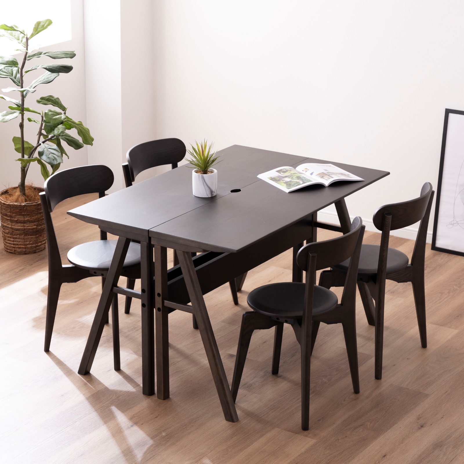 2脚セット】［座面高43］ 回転チェア スタッキング