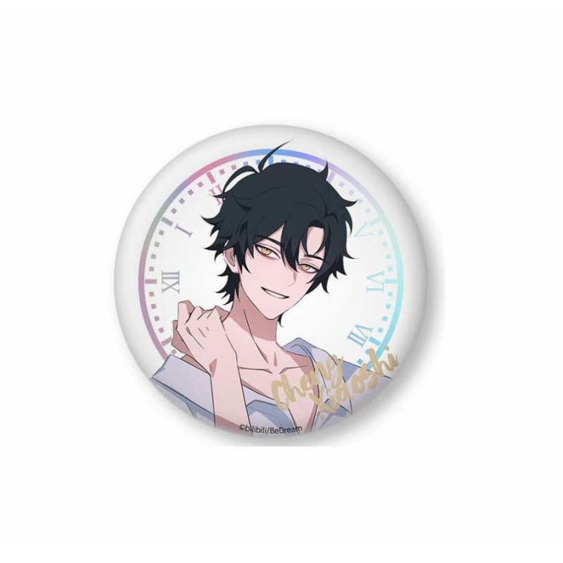 時光代理人 くじ引き堂 E賞 缶バッジ E-1 トキ 程小時 描き下ろし