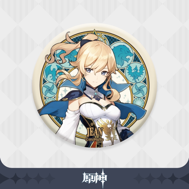 原神】 モンド城シリーズ キャラクター缶バッジ Genshin ジン 原神