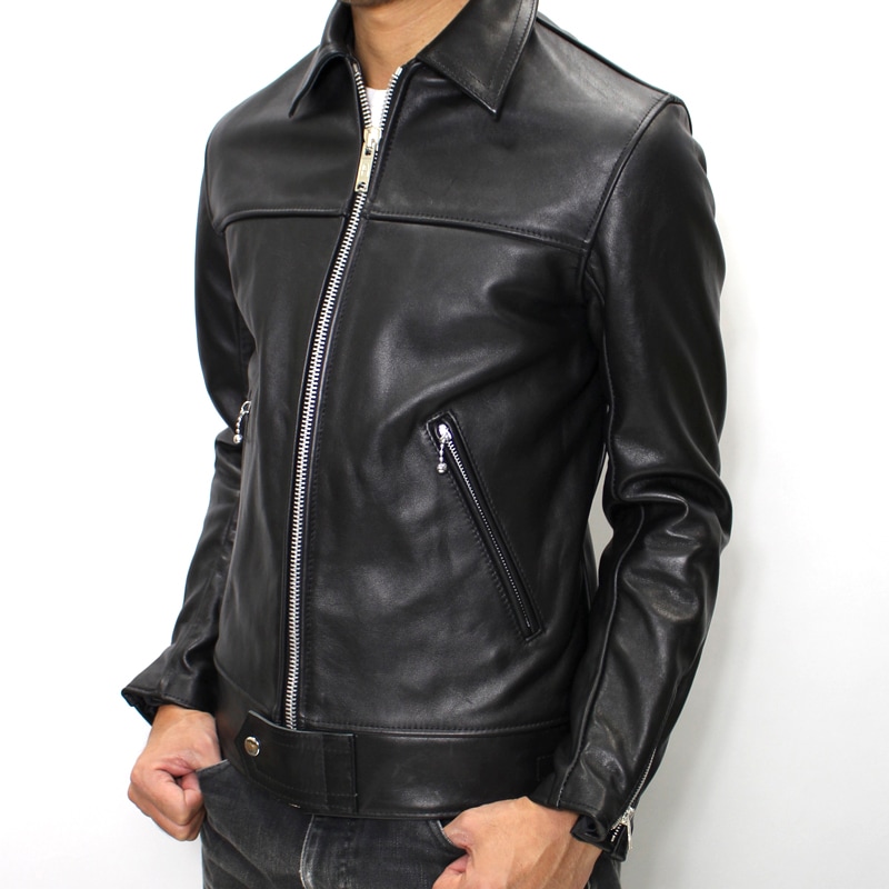 LJM-9TF タイトフィット センタージップ ライダースジャケット｜『666