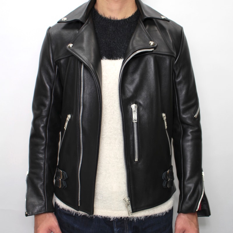 希少】初期 666 コットンデニムダブルライダースジャケット 希少