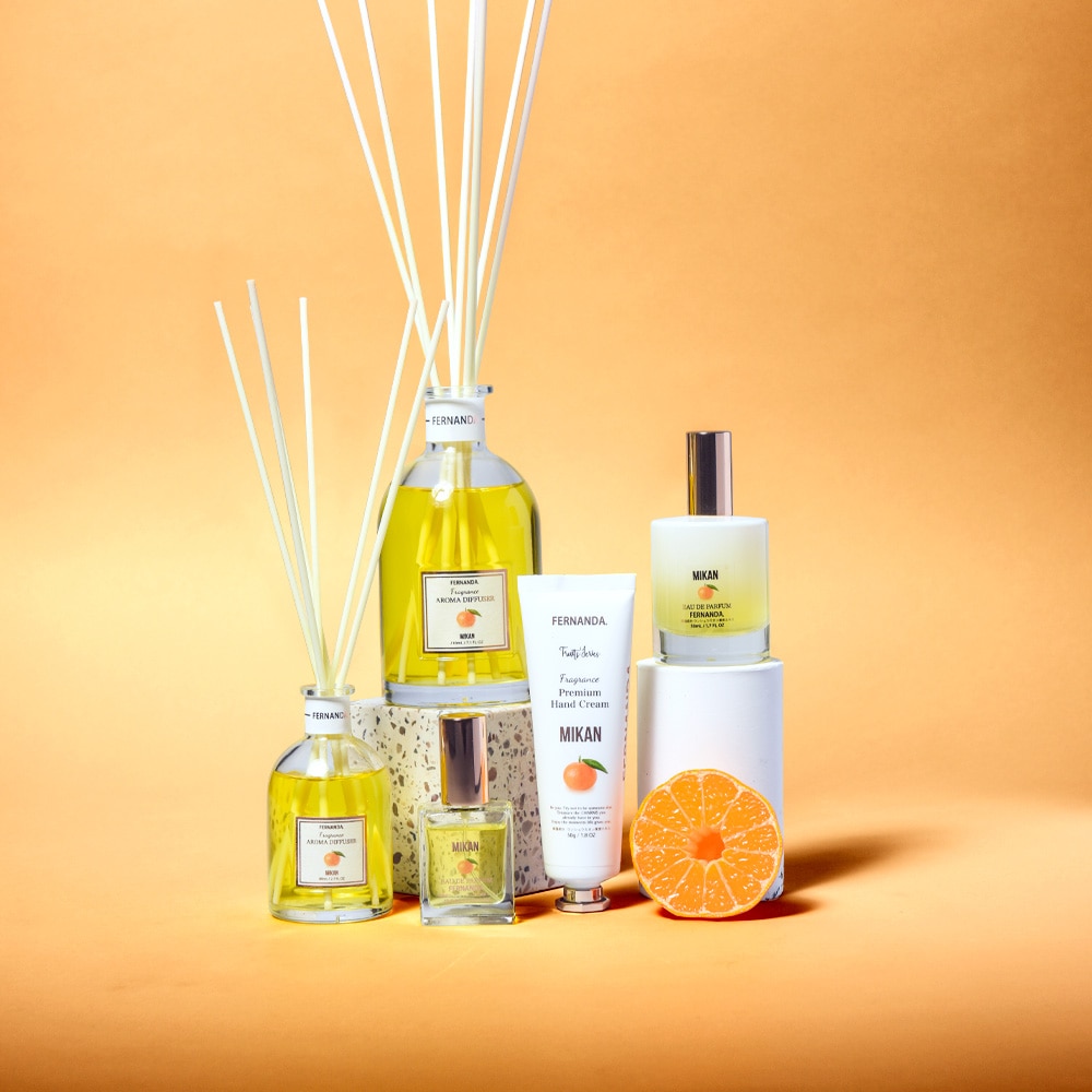 フレグランスアロマディフューザー210ml（ミカン）/Fragrance Aroma