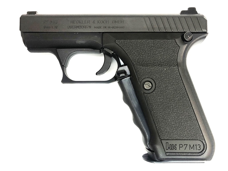 売り切れ【特選中古品】ガスブローバック MGC H&K P7M13 ブラックHW