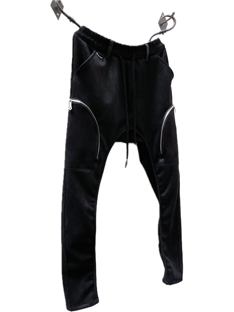 FranCisT_MOR.K.S サルエルパンツ ブラック FranCisT_MOR.K.S. パンツ