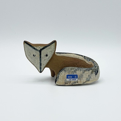 ヴィンテージ】37 キツネ（リサ・ラーソン／Lisa Larson） フリー