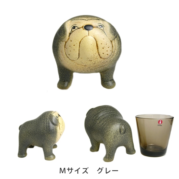 ブルドッグ（リサ・ラーソン／Lisa Larson） フリーデザイン ｜ 北欧