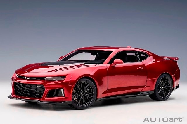 1/18 カマロカスタム希少車 1/18 シボレー カマロ ZL1 2017 (ブラック