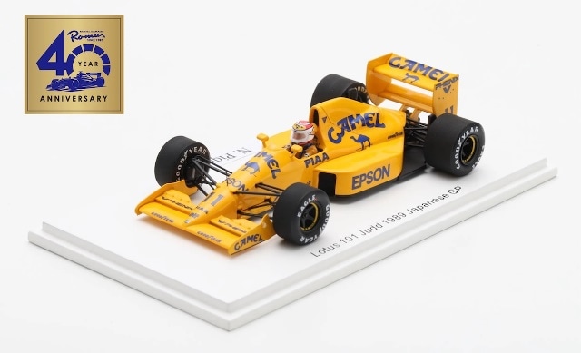 新品 ROMU072 スパーク 1/43 ロム特注 ロータス 101 ジャッド F1 日本