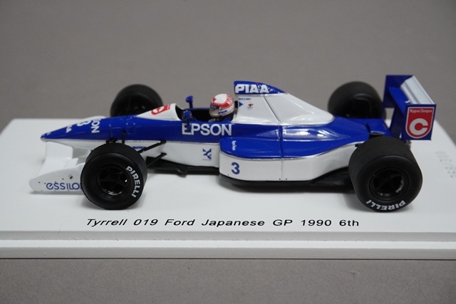 1/43 スパーク ROMU014 ロム特注 ティレル 019 フォード 日本GP 6th