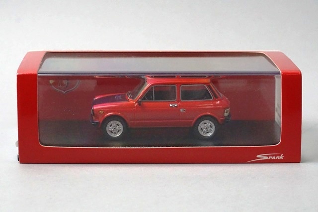 1/43 スパーク S1326 Autobianchi A112 Abarth 1974 レッド, Boost