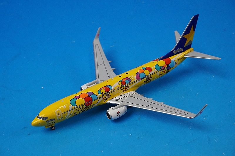 1/400 B737-800 スカイマーク ポケモン ピカチュウジャンボ JA73AB