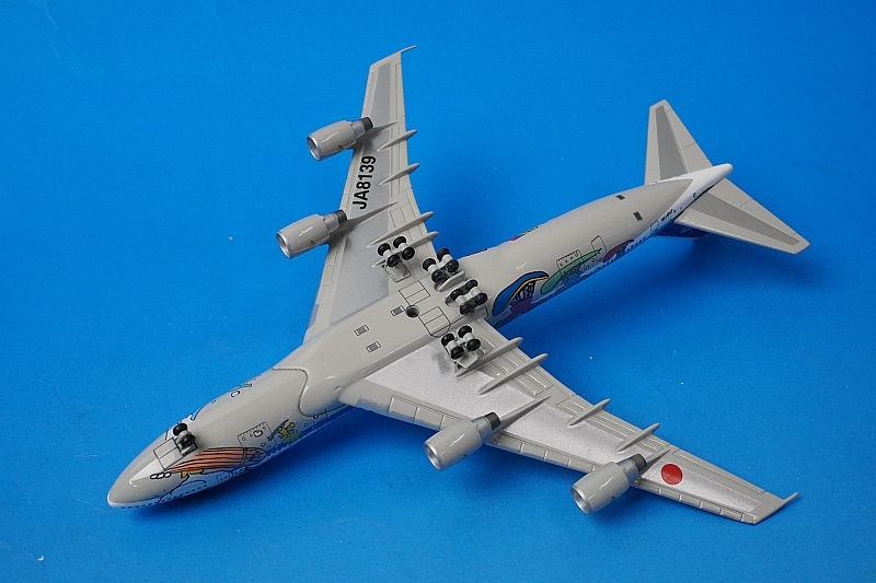 美品 1/200 全日空 スヌーピー 747-200 JA8139 飛行機 美品 1/200