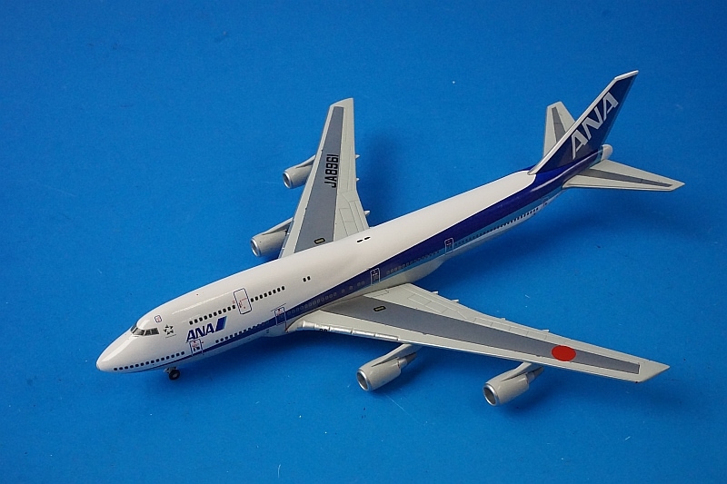 1/400 B747-400D ANA ラストフライト 羽田空港408スポットエプロン板