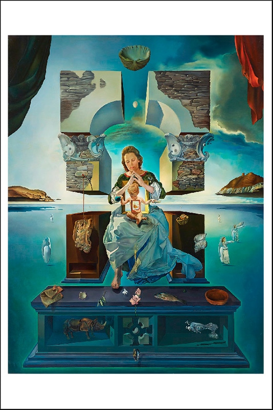 ポストカード サルバドール・ダリ《ポルト・リガトの聖母