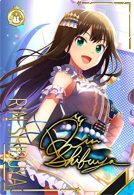 ツアマス 如月千早 パラレル ssr IMT-01-009 如月千早 SSR【PARALLEL