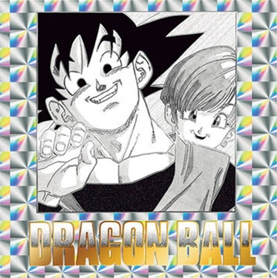 ドラゴンボール40周年記念 オリジナルイラストレーション シール