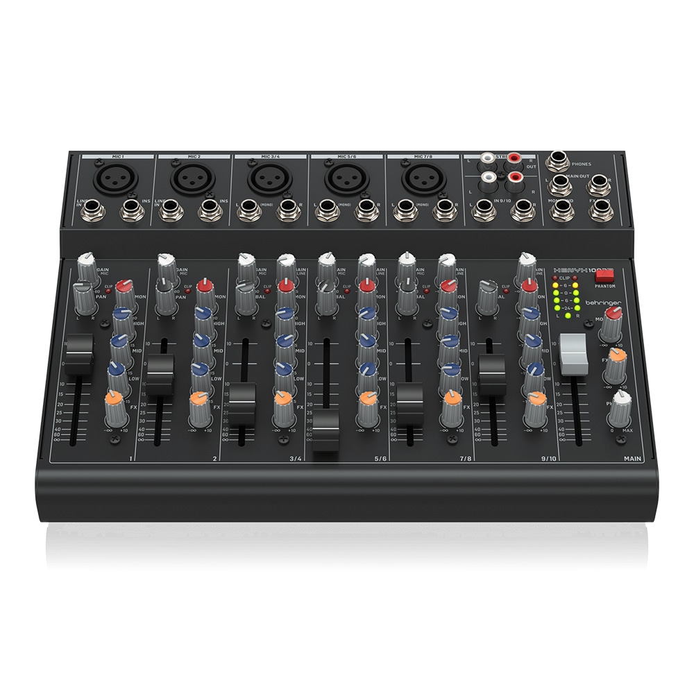 Q1002USB XENYX - 製品一覧 - ベリンガー公式ホームページ behringer