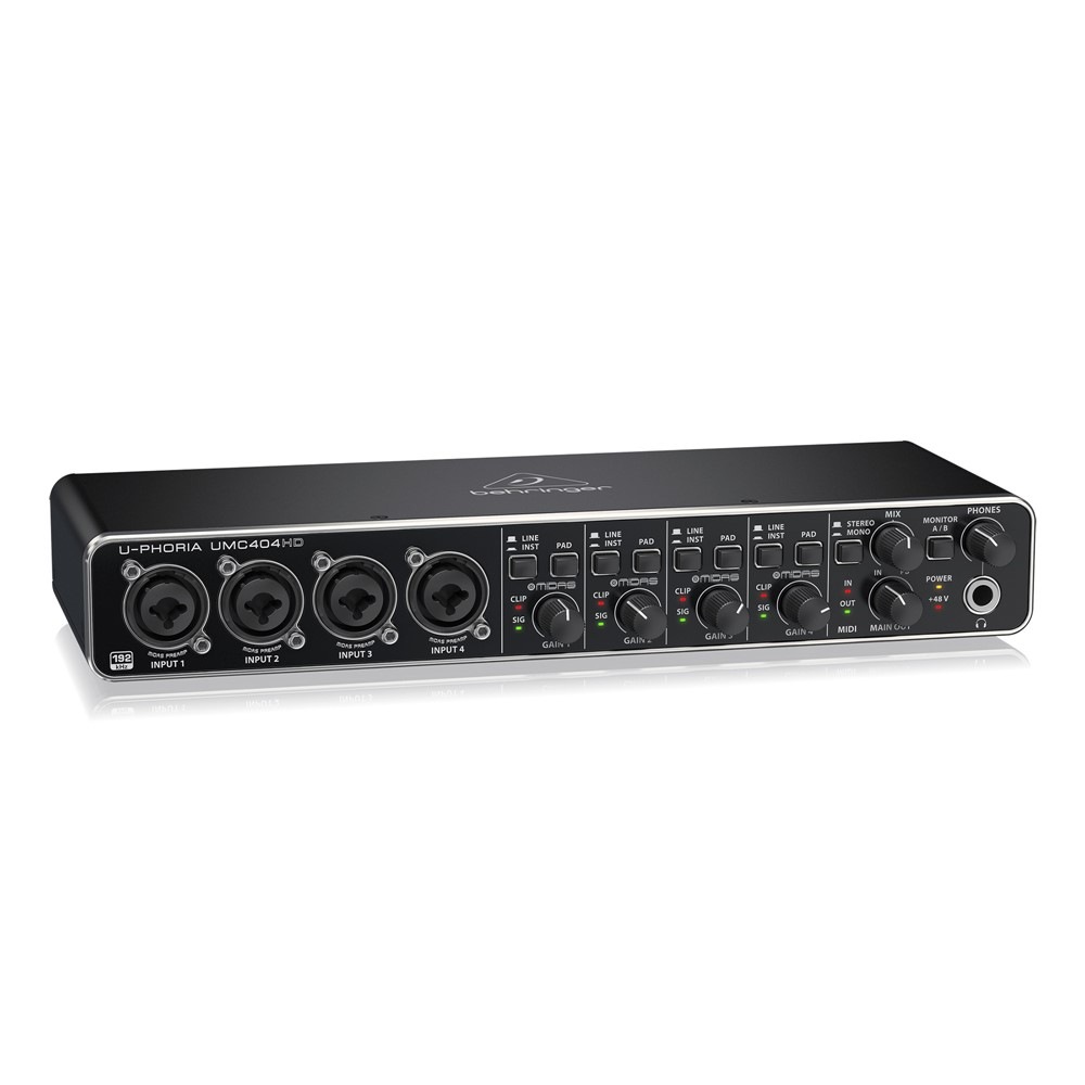 BEHRINGER UMC404HD U-PHORIA オーディオインターフェース Hibino.com