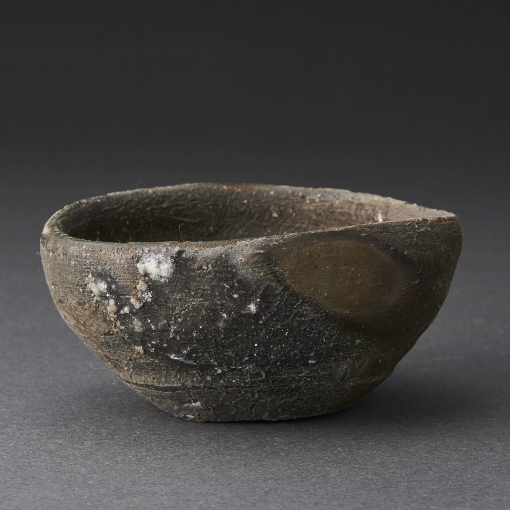 b853【新品・未使用】大棗 紫陽花 村田道寛 木箱 茶道具 金重まこと 備前