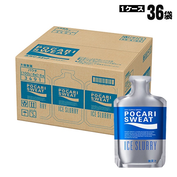 大塚製薬 ポカリスエット アイススラリー 100g×36袋 凍らせて飲む