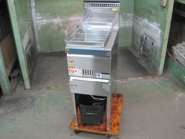 ホシザキ】【業務用】【中古】 ガスフライヤー FL-18A-GA プロパンガス