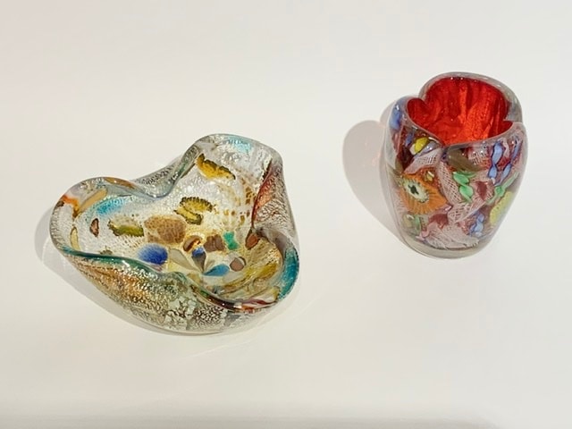 VINTAGE ASHTRAY/ヴィンテージアッシュトレイ・ムラーノ・ベネチアン