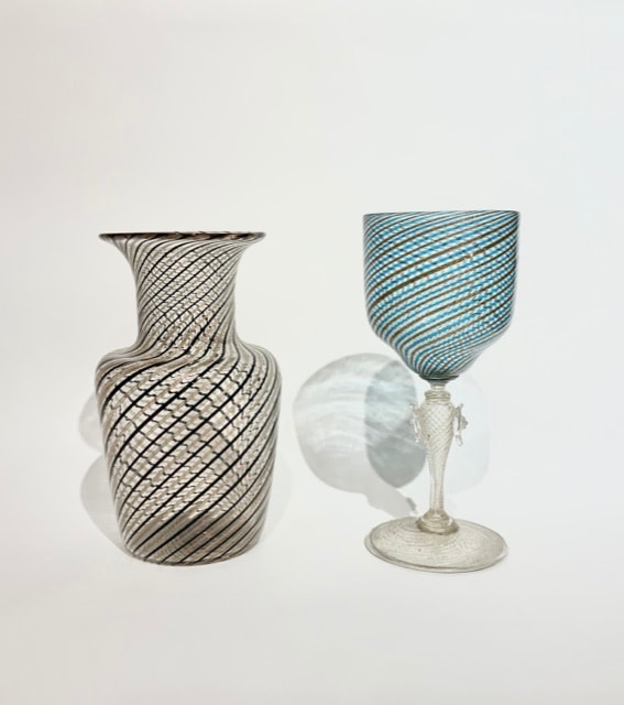 ムラーノガラス イタリアンガラス ビンテージガラストレイ ベネチアン