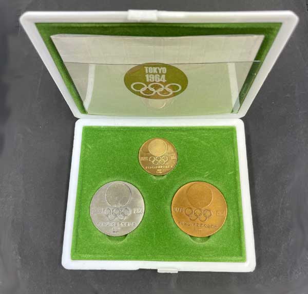 1964東京オリンピック記念メダル(金・銀・銅)セット