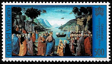 システィーナ礼拝堂の修復作業 切手4種セット バチカン市国発行 | 切手