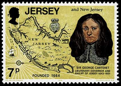 アメリカ独立200周年記念 切手4種セット ジャージー代官管轄区