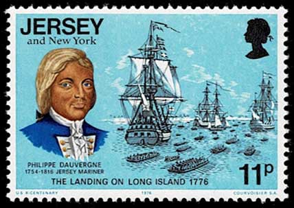 アメリカ独立200周年記念 切手4種セット ジャージー代官管轄区